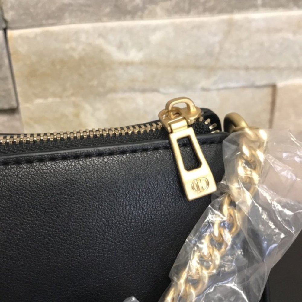Celine Dion Octave Leather Crossbody Bag - Picture 13 of 14
